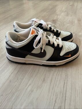 Nike Dunk Low Black Gray Orange Shoes